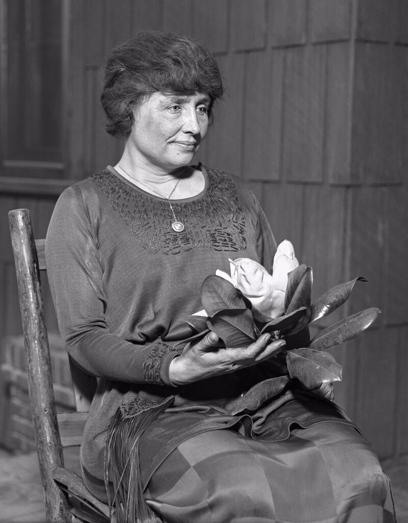 #10 - Helen_Keller_circa_1920_-_restored