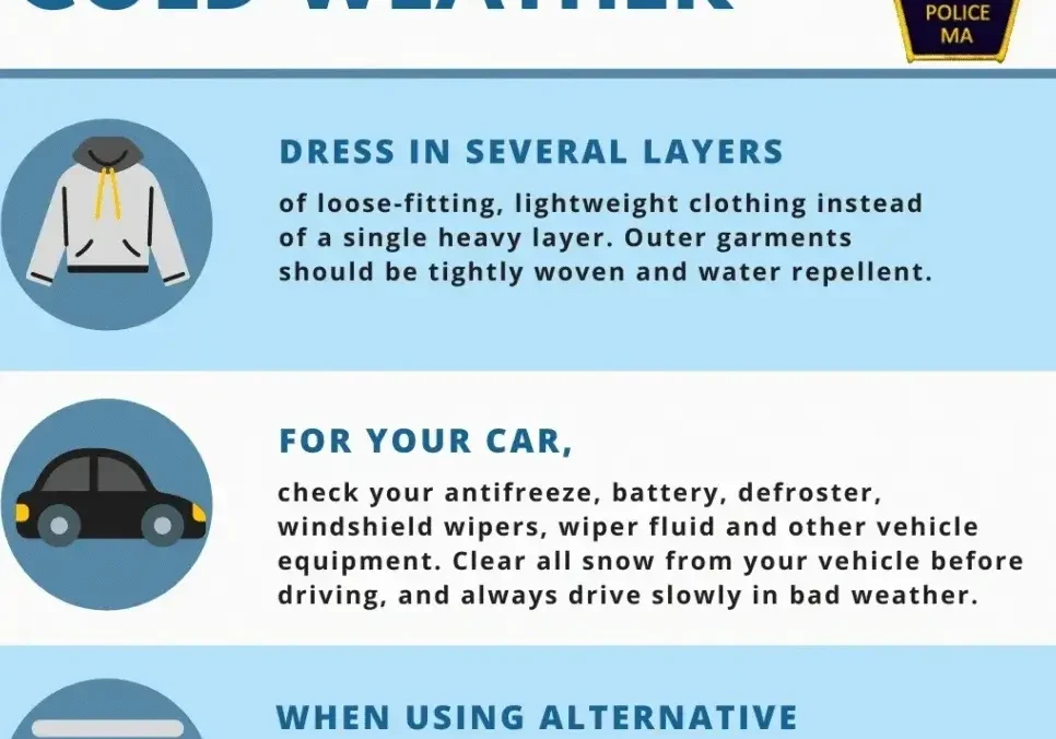 Safety tips of Cold Weather